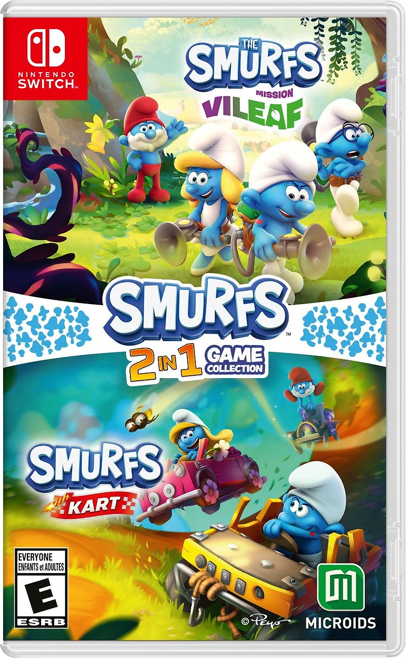 SMURFS 2 IN 1 GAME COLLECTION SWITCH
