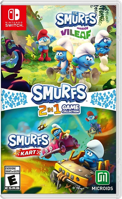 SMURFS 2 IN 1 GAME COLLECTION SWITCH