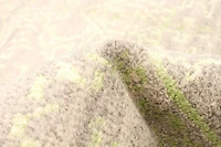 ECARPETGALLERY Tapis Noué à la Main pour Salon, Salle à Manger et Chambre à Coucher Transitionnel Collection La Seda 5'1" x 8'6" en Gris