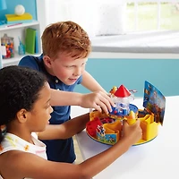 Epoch Games Super Mario Castle Land, jeu d'adresse et d'action sur table, à partir de 5 ans Jeu d'adresse et d'action