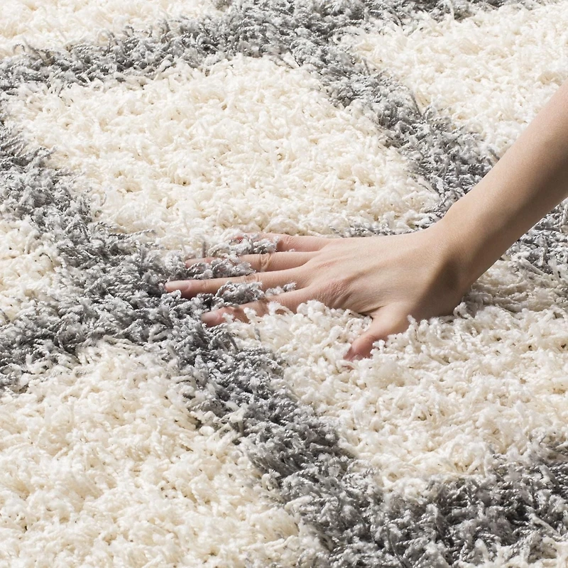 Safavieh Dallas Jerrie Geometric Shag Area Rug