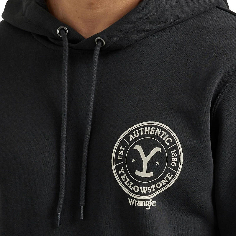 Wrangler Yellowstone Graphic Hooded Sweatshirt