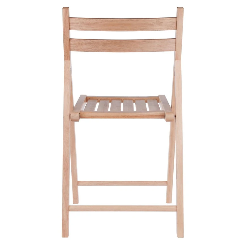 Robin 4pc chaises pliantes Naturel