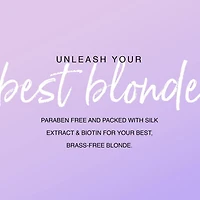 Pantene Brilliant Blondie Purple Shampoo for Blonde Dyed Hair, Paraben Free