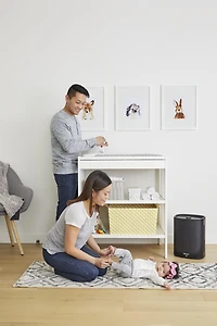Purificateur d’air Filtrete(MC) FAPCA-C01BA-F1 avec filtre HEPA véritable, petite pièce, 110 pi2 (10,22 m²)