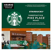 Starbucks PIKE PLACE Medium Roast Keurig K-Cup Coffee Pods 44 ct PIKE PLACE K-Cup, 44 ct