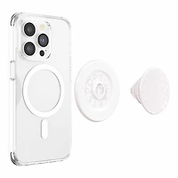 PopSockets PopGrip For MagSafe Round with Adapter Ring Horchata