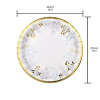 12 9IN RD PLATES WW - FRENCH