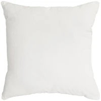 Coussin décoratif Sonic de hometrends, blanc 46 cm x 46 cm, moderne