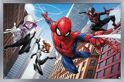 Marvel Comics - Spider-Man - Web Heroes Wall Poster, 22.375" x 34"