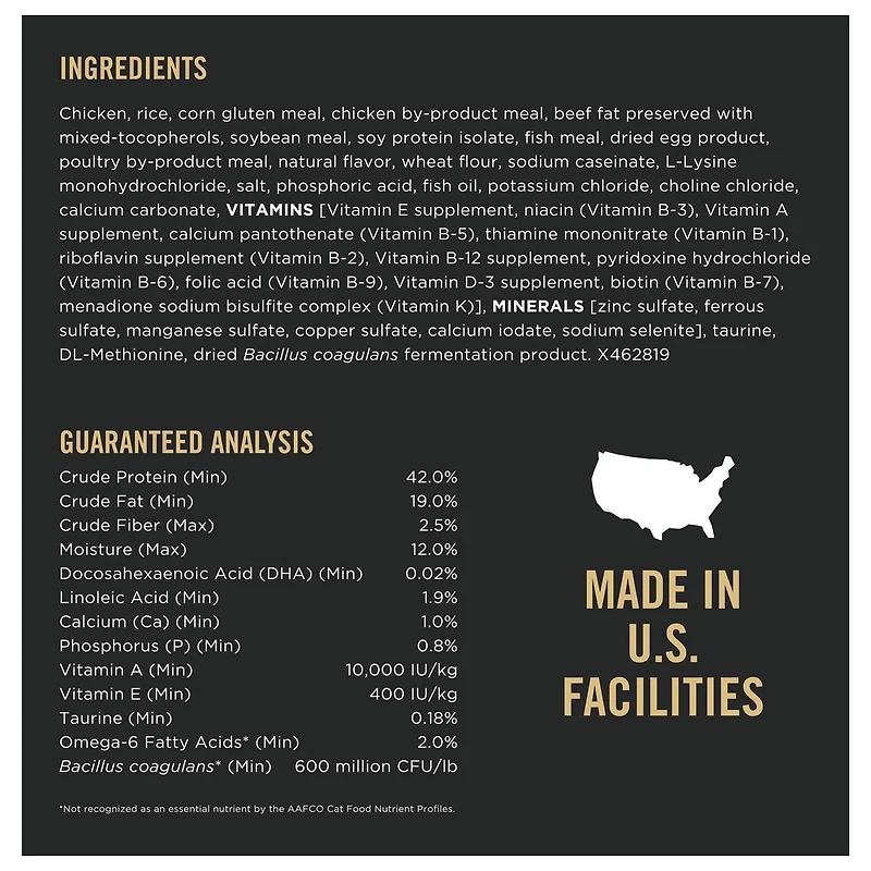 Purina Pro Plan Développement Formule Poulet et Riz, Nourriture Sèche pour Chatons