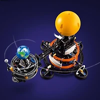 LEGO Technic Planet Earth and Moon in Orbit Building Set, Outer Space Birthday Gift for 10 Year Olds, Solar System Space Toy for Imaginative, Independent Play, Space Room Décor for Boys & Girls, 42179