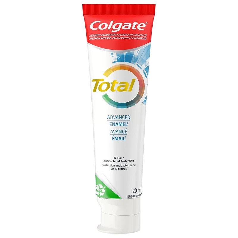 Colgate Total Advanced Enamel Toothpaste, 120 mL