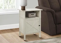 Monarch Specialties Accent Table, Side Table, End, Living Room, Small, Storage, Dark Bronze Laminate, Transitional