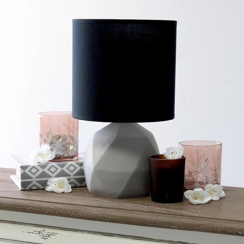 Lampe en béton géométrique Simple Designs