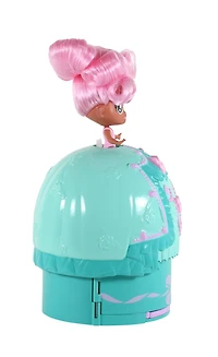 Ensemble de poupée violette, 15 surprises, 1 poupée et 1 placard de rêve ultime