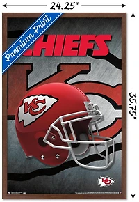 NFL Kansas City Chiefs - Helmet 16 Wall Poster