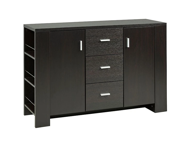 Dowen Buffet/Server with Storage, Dark Cherry