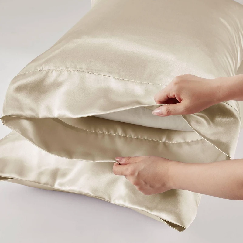 Ensemble de draps en satin Madison Park Essentials