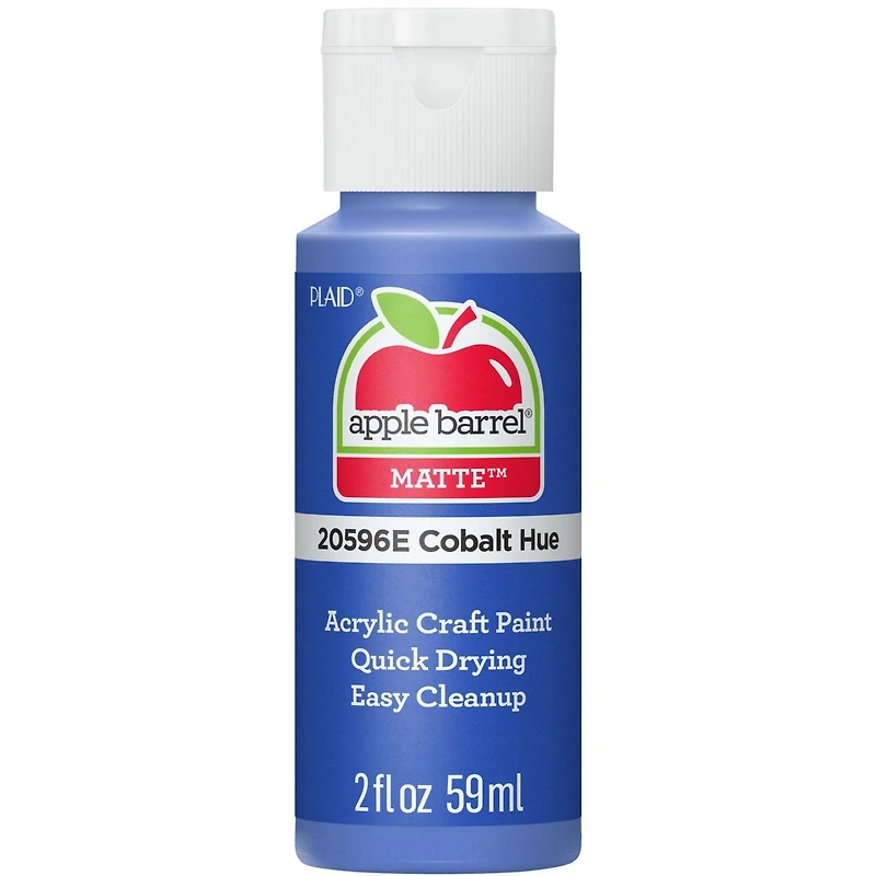 Apple Barrel Colors, 59 ml Teinte cobalt Peinture acrylique mate