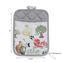 Support De Pot Avec Olives De Poche - Ensemble De 6