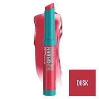 Maybelline New York Green Edition - Lip Makeup Balmy Lip Blush, Formulated With Mango Oil, Midnight, 1.7 g