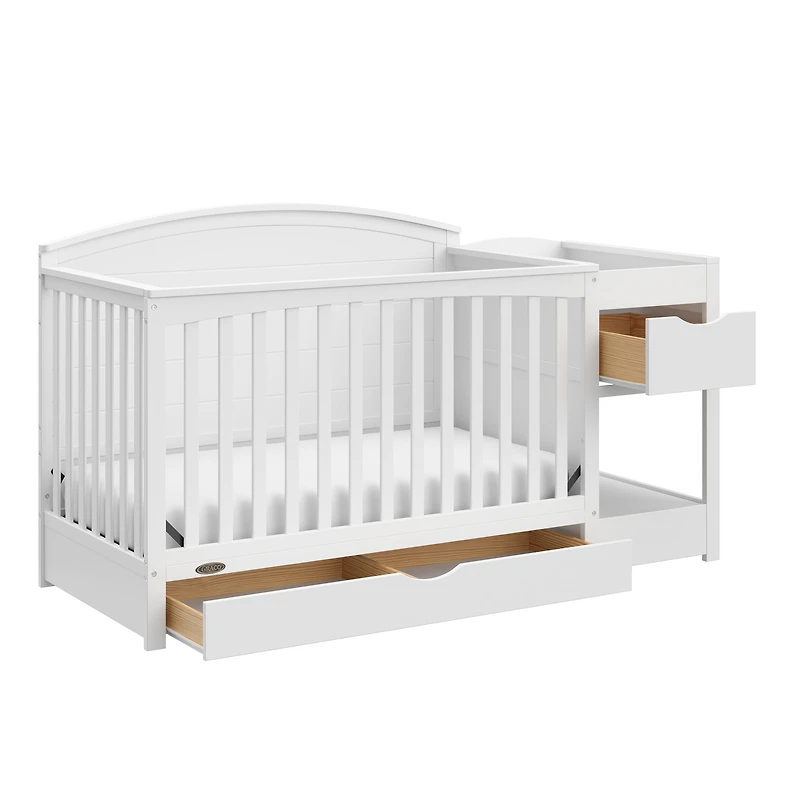 Graco Bellwood 5-in-1 Convertible Crib and Changer