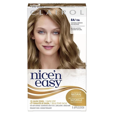 Coloration permanente Nice'n Easy Couverture du gris à 100%