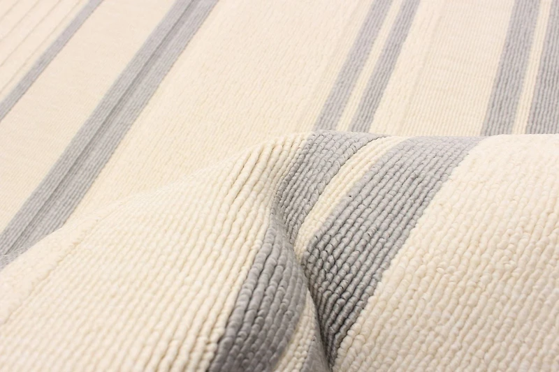 ECARPET Indoor/Outdoor for Balcony, Patio and Garden Arthur Ivory Rug