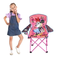 Danawares Minnie Mouse Youth Camping Chair with Cup Holder - Polyester