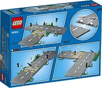 LEGO City Road Plates 60304 Toy Building Kit (112 Pieces)