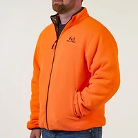 Realtree APX Men's Reversible Jacket - Blaze Orange