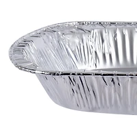 Luciano Housewares Ensemble de plats à rôtir en feuille d'aluminium - Rectangulaire