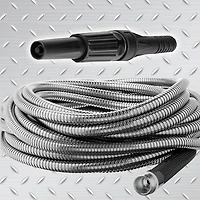 Bionic Steel 100-Foot Heavy-Duty Stainless Steel Garden Hose