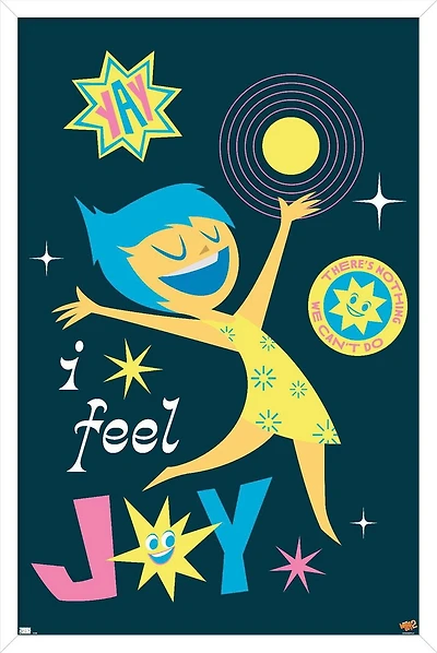 Disney Inside Out 2 - I Feel Joy Wall Poster, 14.725" x 22.375"