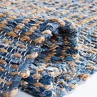 SAFAVIEH Cape Cod Gladwyn Braided Striped Jute Area Rug