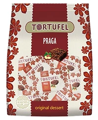 Tortufel Halva Sunflower Halva and Peanut Milk Chocolate Waffles, 180g