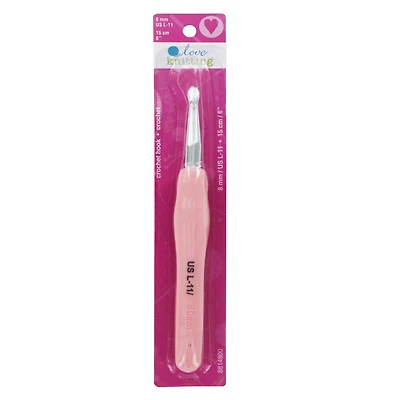 Love Knitting Soft Handle Crochet Hook – 8.00 mm