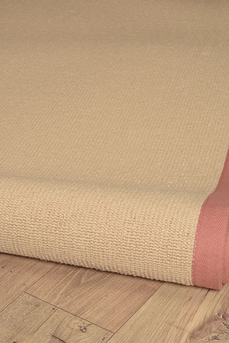 Tapis Athena sisal et orange brûlé 8 pi 9 po x 12 pi