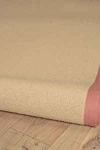 Athena Sisal & Burnt Orange 8'9" x 12' Area Rug