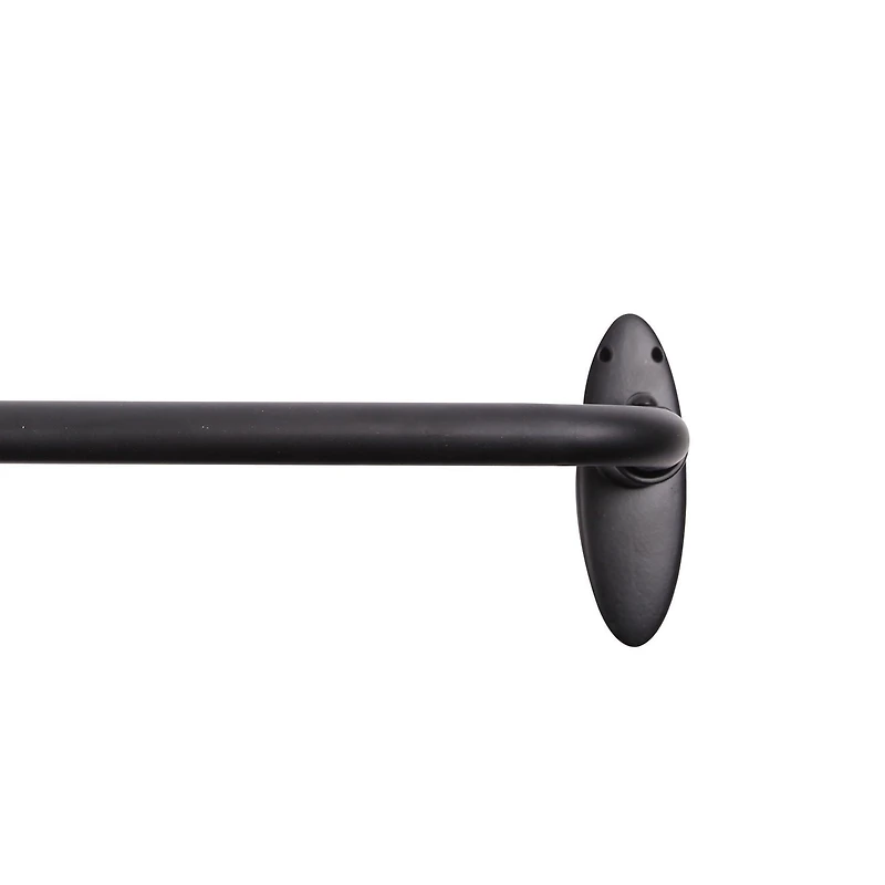 Tringle enveloppante Lunar Fast Fit à installation facile et occultation complète 1/2 po (1,27 cm), Aongueur réglable En plusieurs couleurs