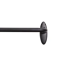 Tringle enveloppante Lunar Fast Fit à installation facile et occultation complète 1/2 po (1,27 cm), Aongueur réglable En plusieurs couleurs