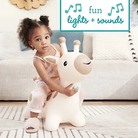 Infantino Bouncy Hoppy Pal - Giraffe, Bouncy ride-on giraffe