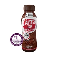 Boisson de protéine du lait au chocolat Lait's Go Sport