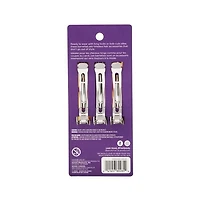Goody Classics Autoclips - Pinces à cheveux noires et brunes - 3Ct Goody Autoclips