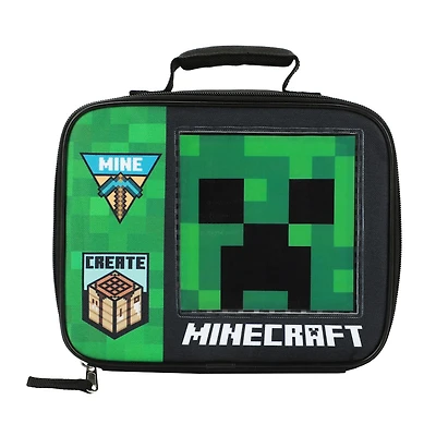 Minecraft Creeper Face Standard Lunch Bag
