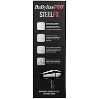 BaByliss Pro STEELFX Stainless Steel Hair Dryer