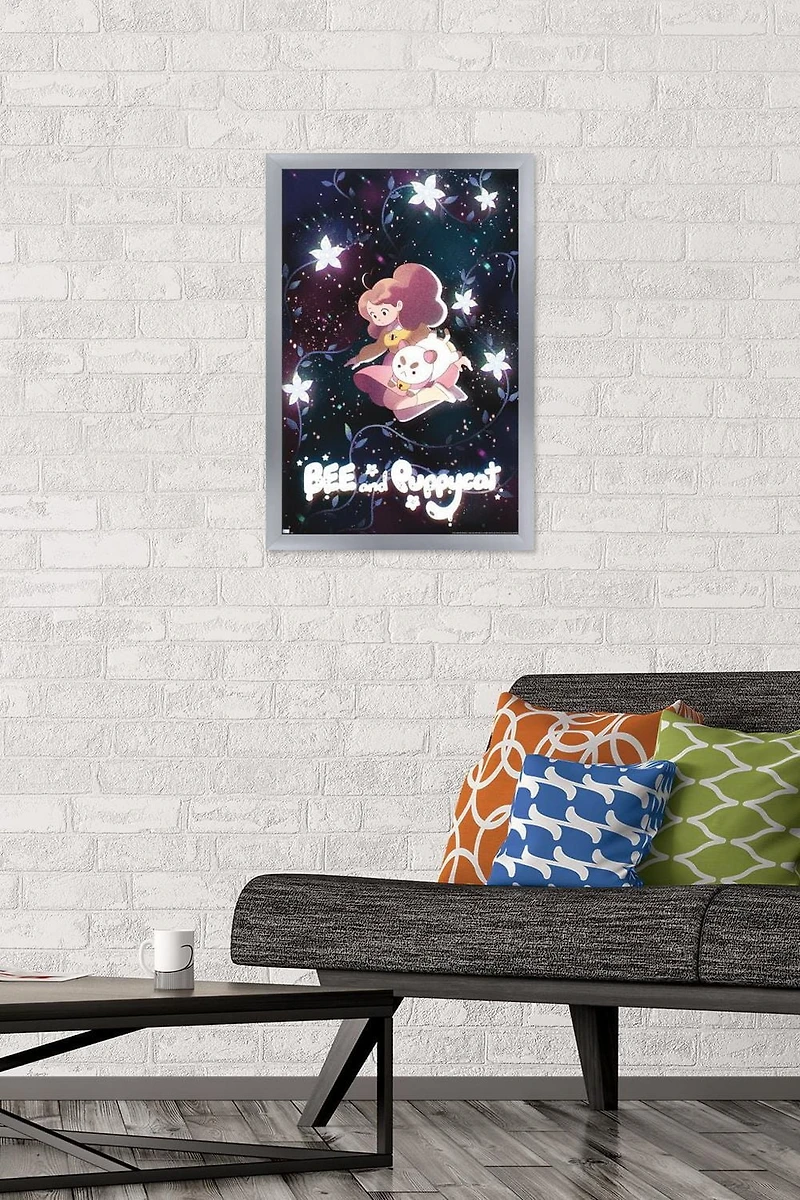 Bee And Puppycat - Space Flowers Key Art Wall Poster