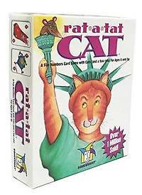 Gamewright Rat-A-Tat CAT Numbers Card Game - English Only