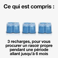 Braun Clean & Renew Refill Cartridges CCR, 3 pack